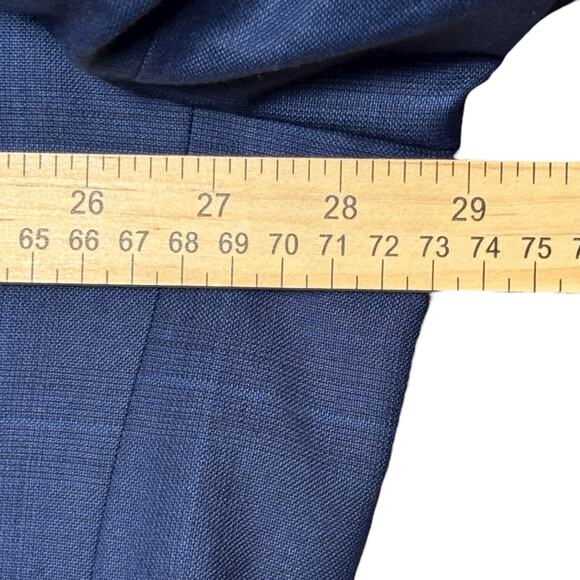 NWT Bocaccio Uomo Paris Blue Check Stretch Blazer Sport Coat R56/W50 MSRP $259 - Picture 11 of 16